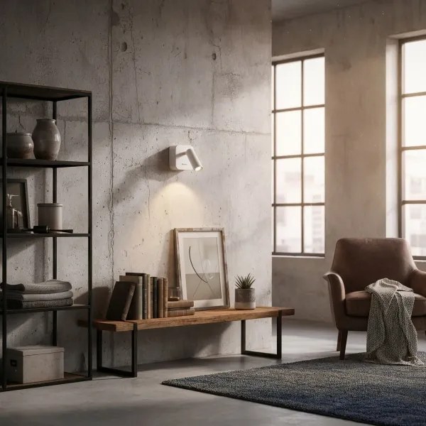 Ideal Lux - Luce Spot da parete a LED BEAN LED/3W/230V CRI 90 bianco