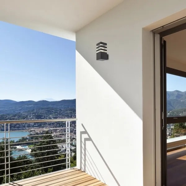 Rabalux 7379 - Lampada da parete esterna ANKARA 1xE27/12W/230V IP44