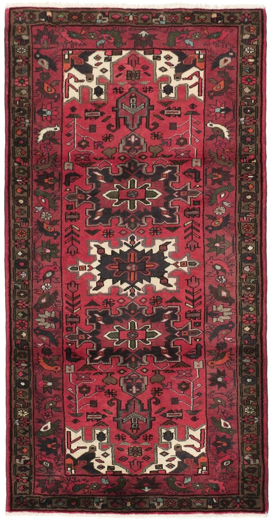 Tappeto persiano 110 x 200 (Iran) Annodato A Mano