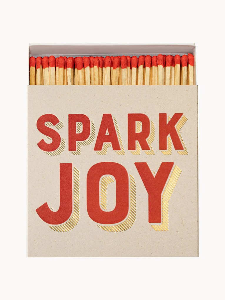 Scatola di fiammiferi di design Spark Joy