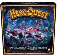 Avalon hill , heroquest, pack delle imprese l'ascesa della luna e del terrore, dai 14 anni in su, da 2 a 5 giocatori, richiede il sistema di gioco base heroquest per poter giocare - F6646103