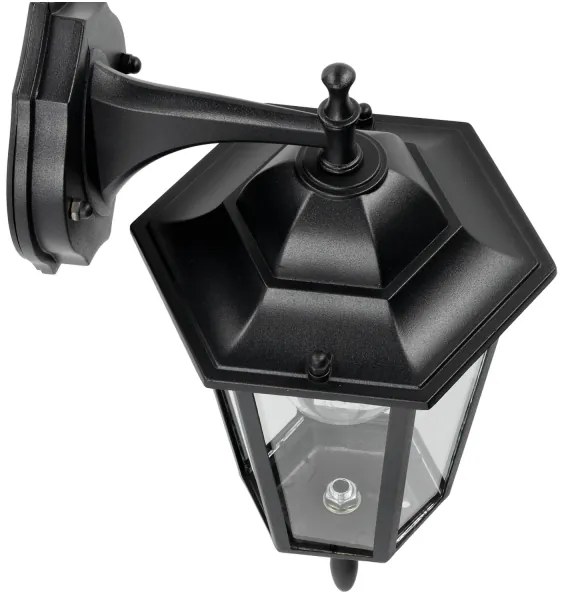 Applique da esterno 1xE27/60W/230V IP44 nera