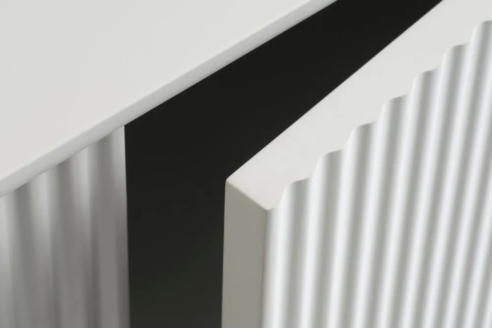 Armadietto grigio 100x125x40 cm Palma – Unique Furniture