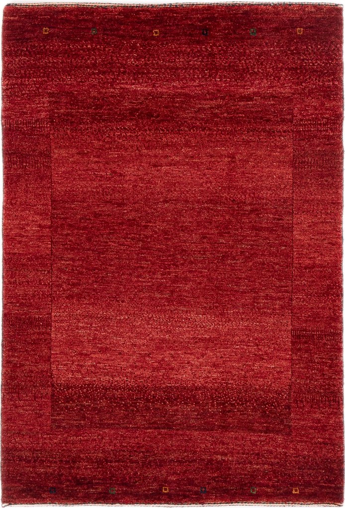 Loribaft Tappeto persiano 120 x 80 Rosso (Iran) Annodato A Mano