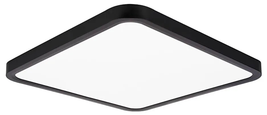 Top Light - Plafoniera LED REVIT LED/36W/230V 3000-6500K 40x40 cm black+RC