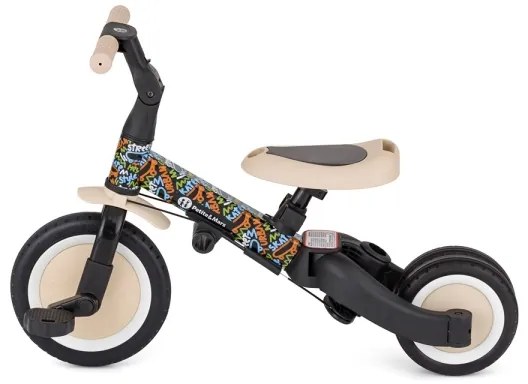 PETITE&MARS - Triciclo 5 in 1 per bambini TURBO LIMITED City Beat