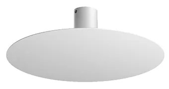 Plafoniera Moderna Disk Metallo Bianco 5 Luci Gx53