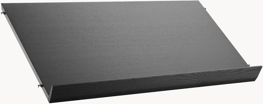 Ripiano portariviste String System, larg. 78 x prof. 30 cm