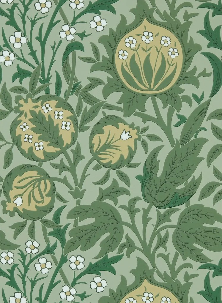 Morris & Co Tapete Elmcote - Herball