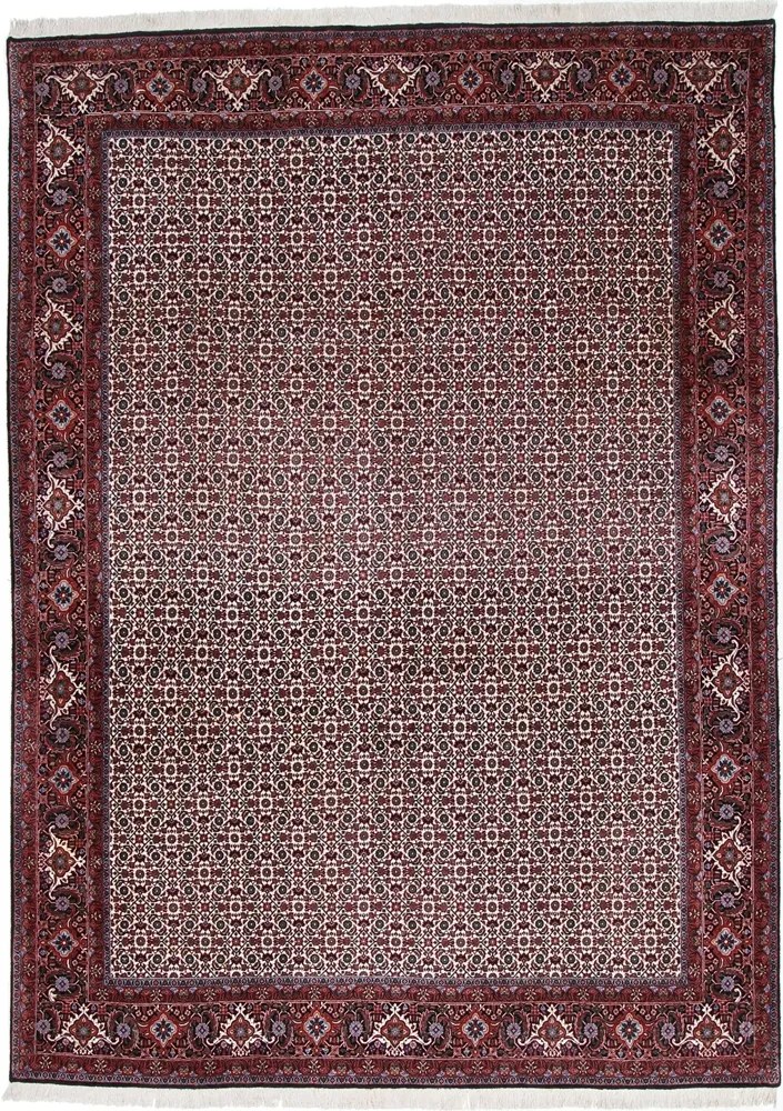 Bidjar Tappeto 350 x 250 Rosa (Iran) Annodato A Mano