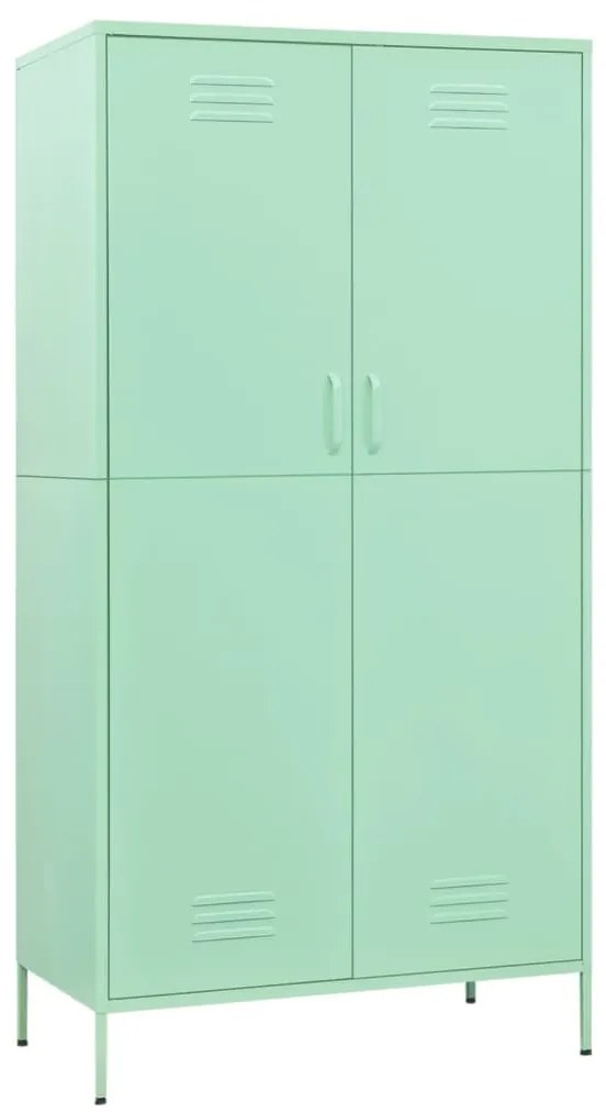 Armadio menta 90x50x180 cm in acciaio