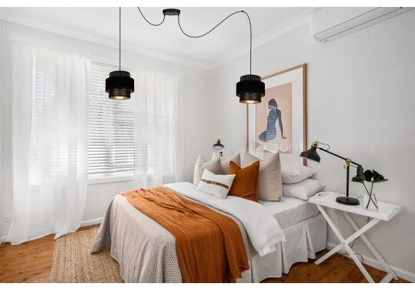 Lampadario a sospensione con filo NESS 2xE27/60W/230V ragno nero