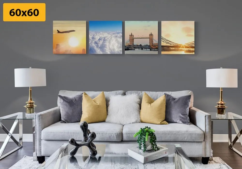 Set di quadri – Viaggio a Londra