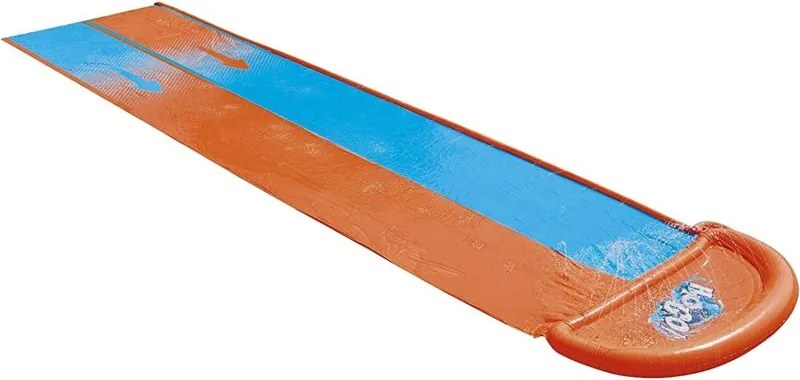 scivolo gonfiabile doppio con spruzzi bestway "h2o go" 488 cm