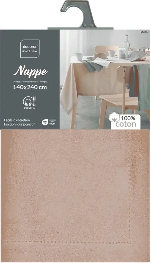 Tovaglia in cotone 140x240 cm Charline – douceur d'intérieur