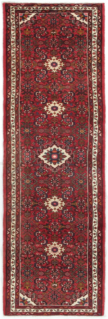 Hamedan Tappeto 80 x 290 (Iran) Annodato A Mano