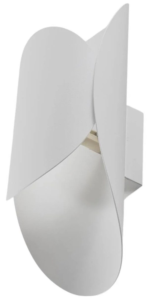 Euluna Faelan applique con parete, bianco