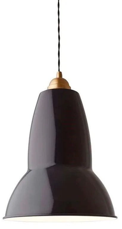 Anglepoise - Original 1227 Maxi Brass Lampada a Sospensione Jet Black Anglepoise