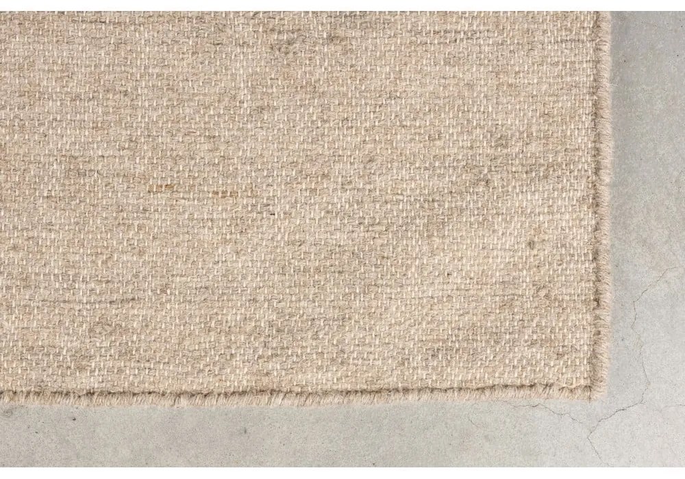 Tappeto marrone/beige in lana 200x300 cm Briton – Dutchbone