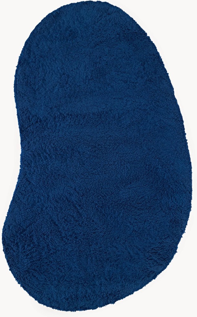 Tappeto a pelo lungo dalla forma organica Tully