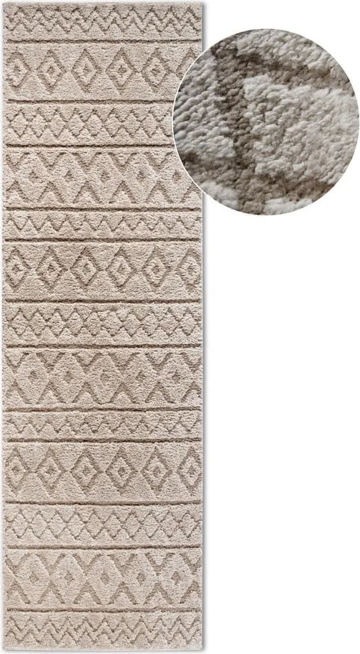 Passatoia beige 80x240 cm Carpet Itinerance Beige - Elle Decoration