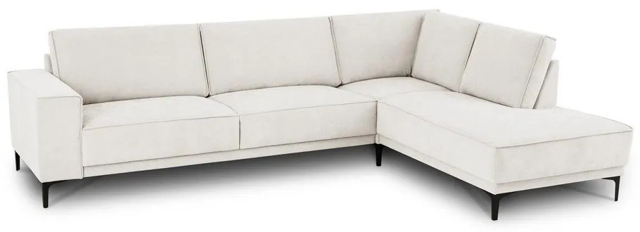 Divano angolare color crema (con penisola a destra) Copenhagen – Scandic