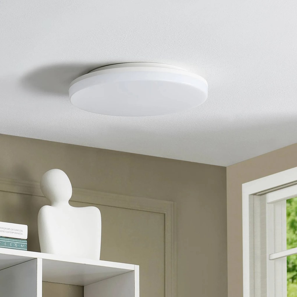 Plafoniera a LED Artin PRIOS, Bianco / Opale, Bagno, Plastica, Moderno, Plafoniera LED