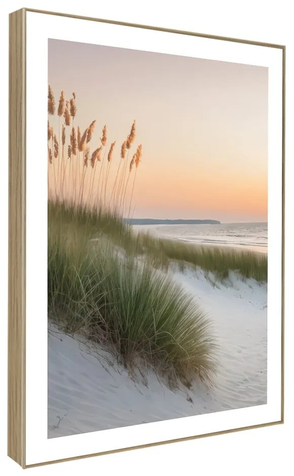 Quadri in set di 3 30x40 cm Sunrise on the Beach