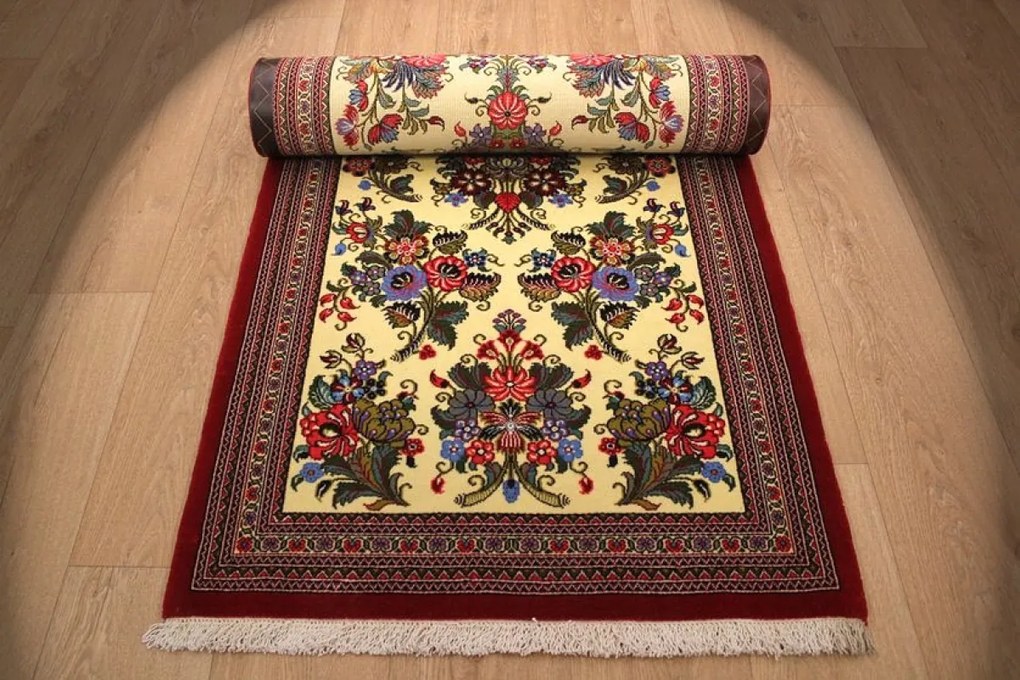 Ghom Tappeto persiano 90x290 (Iran) Annodato A Mano