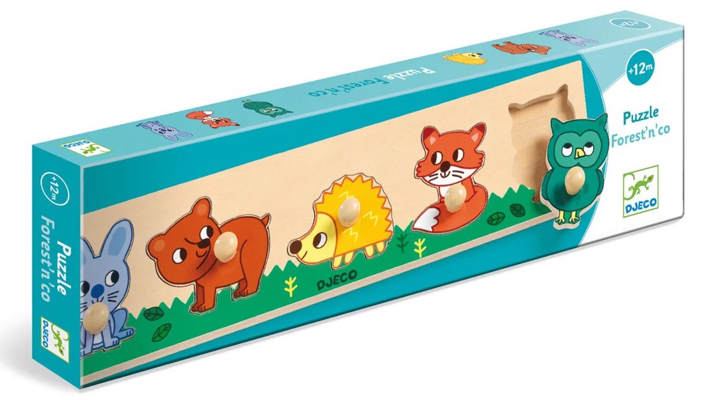 Puzzle di legno - Forest'n'co - nella foresta