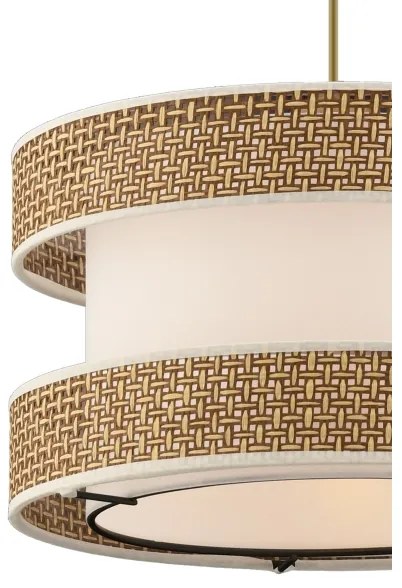 Lampadario con cavo HALO 1xE27/60W/230V crema/beige