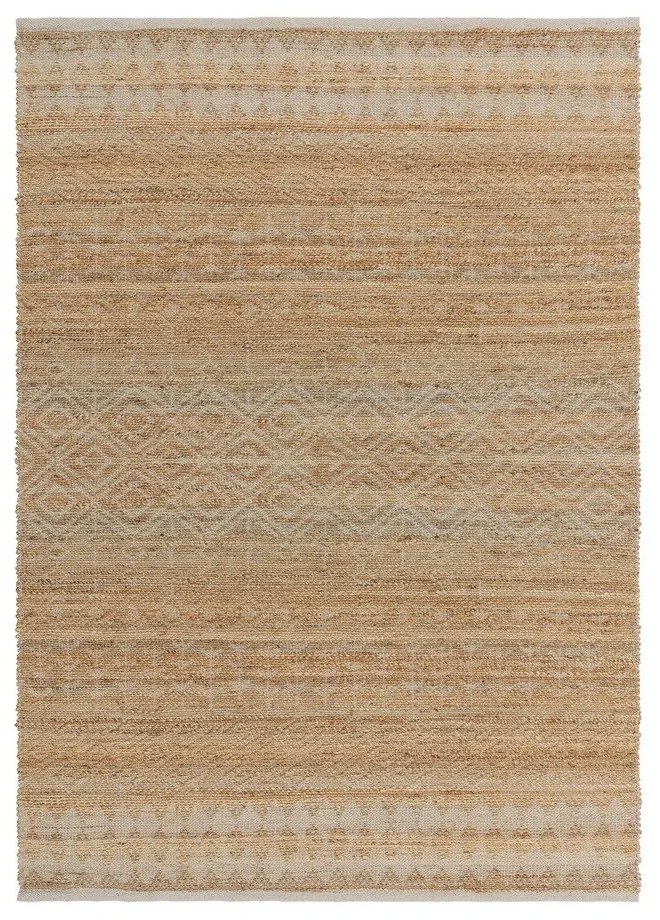 Tappeto tessuto a mano con juta in colore naturale 160x230 cm Asher Natural - Asiatic Carpets