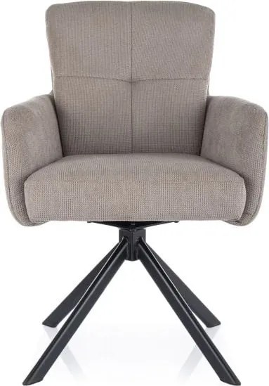 Sedia Basil Vardo beige 34/nero