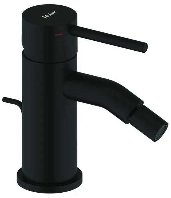 Rubinetto per bidet TAYRONA HUBER nero verniciato opaco