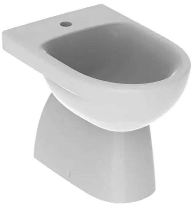 Sanitari tradizionali Geberit con scarico a terra e copriwc Selnova