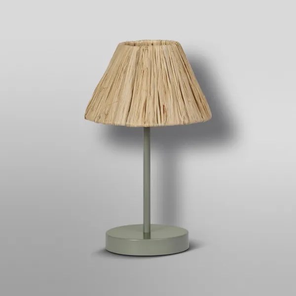 Ledvance - Lampada da tavolo DECOR RAFFIA 1xE27/15W/230V bastone di rafia