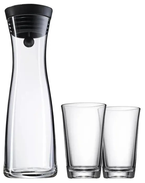 WMF - Caraffa per acqua BASIC 1 l + 2 bicchieri