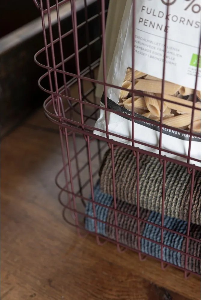 Cesto con filo metallico in metallo 31x16,5x16 cm Store-It – Mette Ditmer Denmark