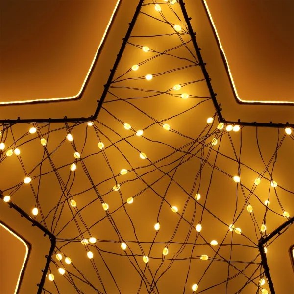 Brilagi - Decorazione natalizia a LED per esterni LED/2,6W/230V IP44 47x45 cm stella
