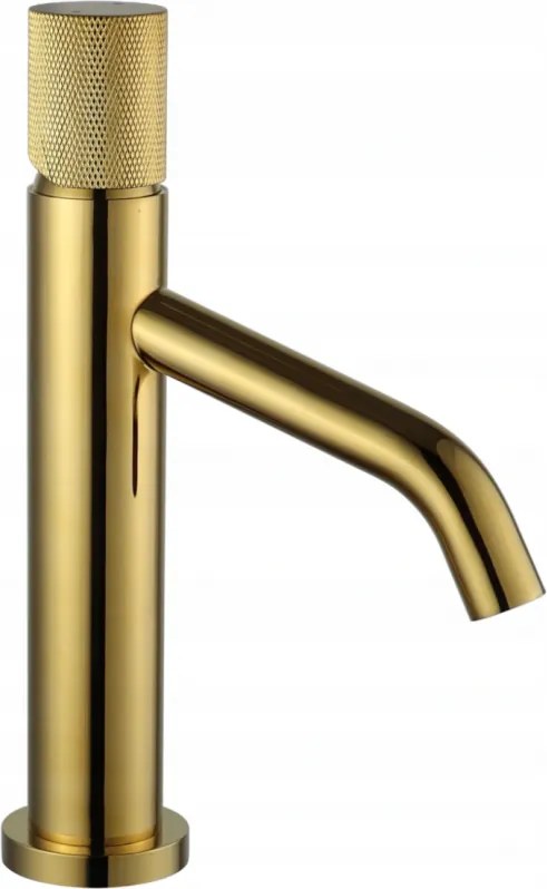 Mexen Rumba One rubinetto lavabo, oro - 73501-50