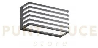 Applique biemissione led dukrot antracite 12w 1440lm cct 3000k / 40...