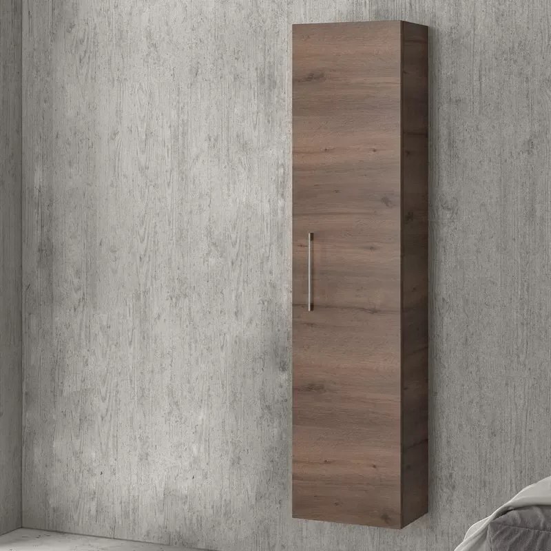 Colonna bagno sospesa con un'anta altezza 160cm NEL - KAMALU