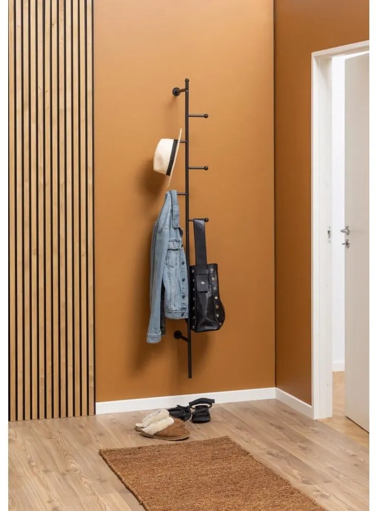 Gancio in metallo nero Aspen - Actona