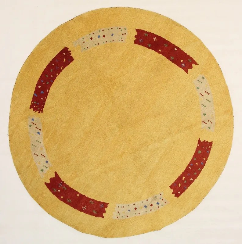 Gabbeh Tappeto 250x250 Marrone (Indian) Annodato A Mano