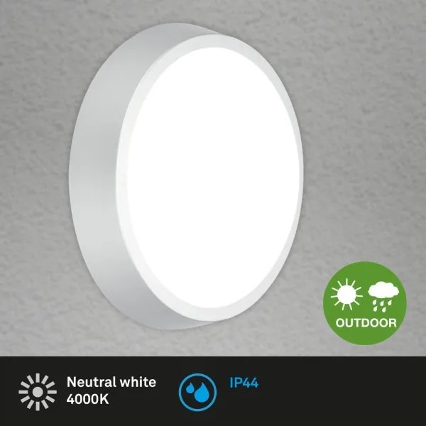 Briloner 3018-014 - Plafoniera LED da bagno HAGEN LED/24W/230V IP44 bianco