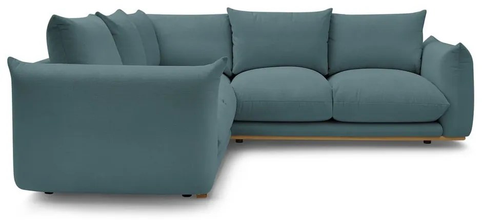 Divano angolare blu Ernest – Bobochic Paris