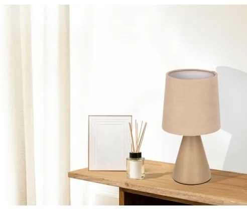 Lampada da tavolo SATTI 1xE14/40W/230V beige