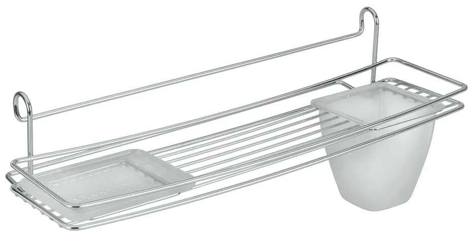 Mensola con portaspazzolino sulla porta - Metaltex