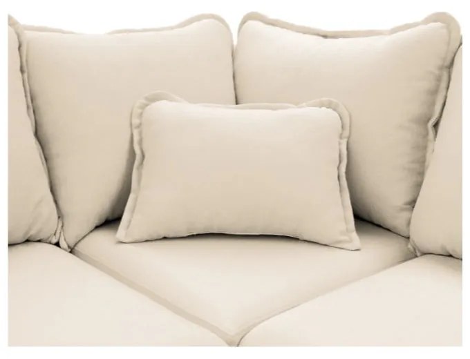 Divano angolare crema (angolo destro) Beata - Ropez