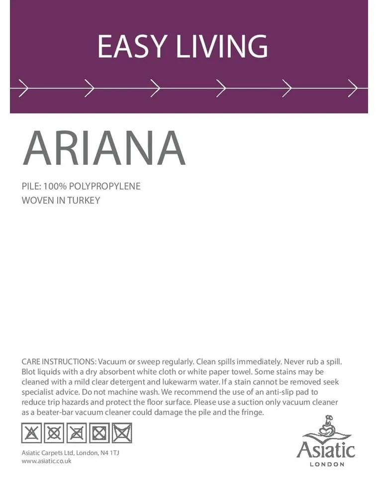 Tappeto beige , 80 x 150 cm Dotty Multi - Asiatic Carpets